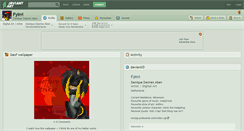 Desktop Screenshot of fyirri.deviantart.com