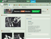 Tablet Screenshot of amesly.deviantart.com