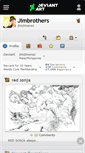 Mobile Screenshot of jimbrothers.deviantart.com