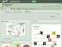 Tablet Screenshot of jimbrothers.deviantart.com