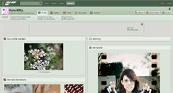 Desktop Screenshot of kuro-kitty.deviantart.com