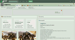 Desktop Screenshot of maggotlore.deviantart.com
