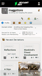 Mobile Screenshot of maggotlore.deviantart.com
