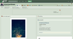 Desktop Screenshot of brokenheartdisease.deviantart.com