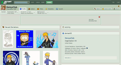 Desktop Screenshot of demyxclub.deviantart.com
