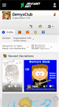 Mobile Screenshot of demyxclub.deviantart.com