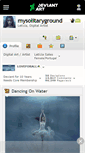Mobile Screenshot of mysolitaryground.deviantart.com