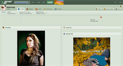 Desktop Screenshot of hellvicks.deviantart.com
