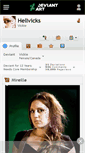 Mobile Screenshot of hellvicks.deviantart.com