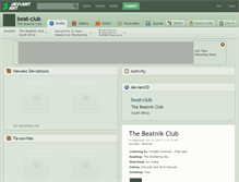 Tablet Screenshot of beat-club.deviantart.com