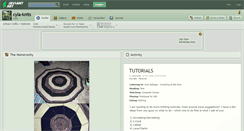 Desktop Screenshot of cyla-knits.deviantart.com