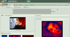 Desktop Screenshot of evogen.deviantart.com