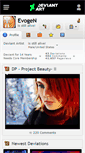 Mobile Screenshot of evogen.deviantart.com