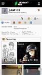 Mobile Screenshot of jukat101.deviantart.com