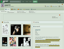 Tablet Screenshot of jukat101.deviantart.com