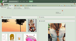 Desktop Screenshot of coviss.deviantart.com