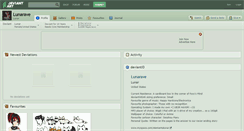 Desktop Screenshot of lunarave.deviantart.com