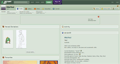 Desktop Screenshot of missyoui.deviantart.com