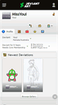 Mobile Screenshot of missyoui.deviantart.com