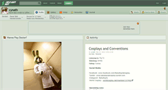 Desktop Screenshot of cynath.deviantart.com