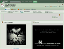 Tablet Screenshot of cagataygencay.deviantart.com