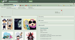 Desktop Screenshot of dinochocoholic.deviantart.com