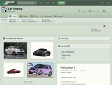 Tablet Screenshot of car-pimping.deviantart.com