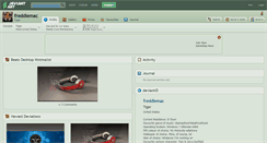 Desktop Screenshot of freddiemac.deviantart.com