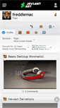 Mobile Screenshot of freddiemac.deviantart.com