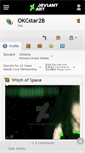 Mobile Screenshot of okcstar2b.deviantart.com