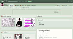 Desktop Screenshot of jyrk.deviantart.com