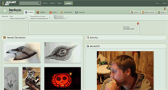 Desktop Screenshot of danroyle.deviantart.com