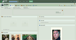 Desktop Screenshot of druillet.deviantart.com