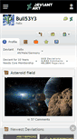 Mobile Screenshot of bull53y3.deviantart.com