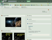 Tablet Screenshot of bull53y3.deviantart.com