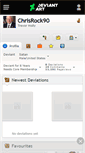 Mobile Screenshot of chrisrock90.deviantart.com