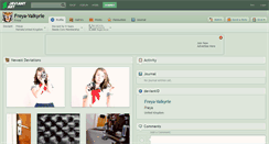 Desktop Screenshot of freya-valkyrie.deviantart.com