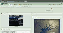 Desktop Screenshot of firebli9ht.deviantart.com