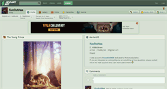 Desktop Screenshot of kuollutmaa.deviantart.com