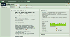 Desktop Screenshot of gimp-artists.deviantart.com