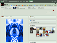 Tablet Screenshot of nbc-117.deviantart.com