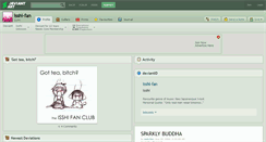 Desktop Screenshot of isshi-fan.deviantart.com
