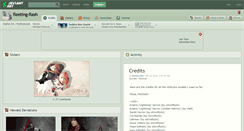 Desktop Screenshot of fleeting-flash.deviantart.com