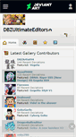 Mobile Screenshot of dbzultimateeditors.deviantart.com