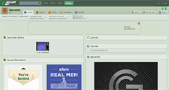 Desktop Screenshot of garconis.deviantart.com