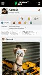 Mobile Screenshot of d4dikki.deviantart.com