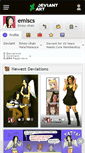 Mobile Screenshot of emlscs.deviantart.com