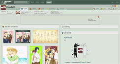 Desktop Screenshot of kyuutchi.deviantart.com