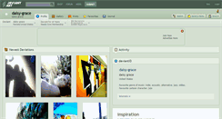 Desktop Screenshot of daisy-grace.deviantart.com