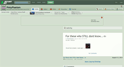 Desktop Screenshot of pinkyphantom.deviantart.com